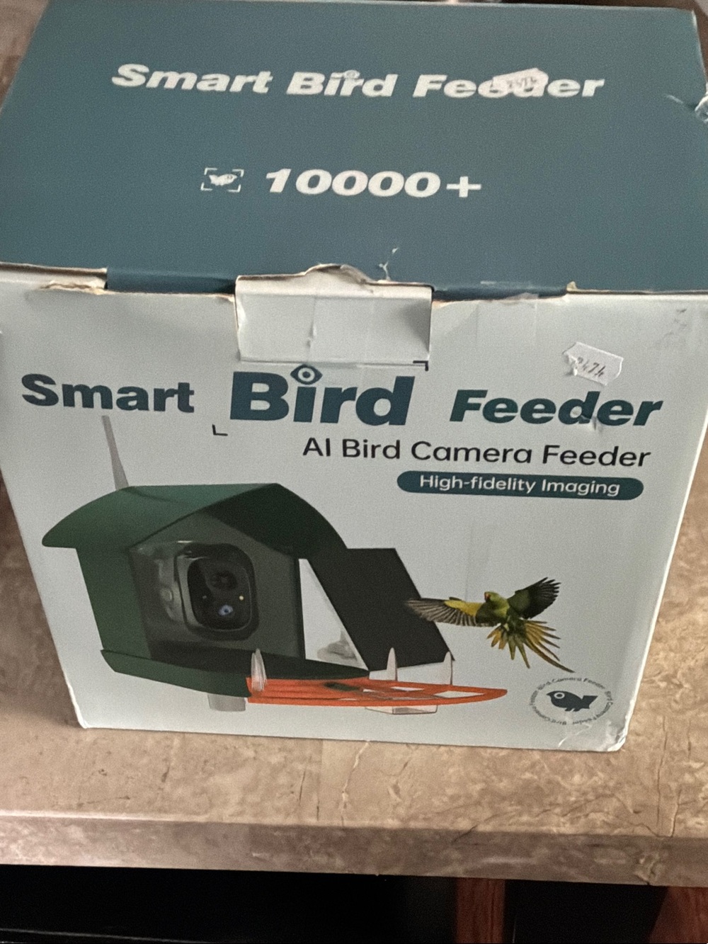 Smart Bird AI Camera Feeder